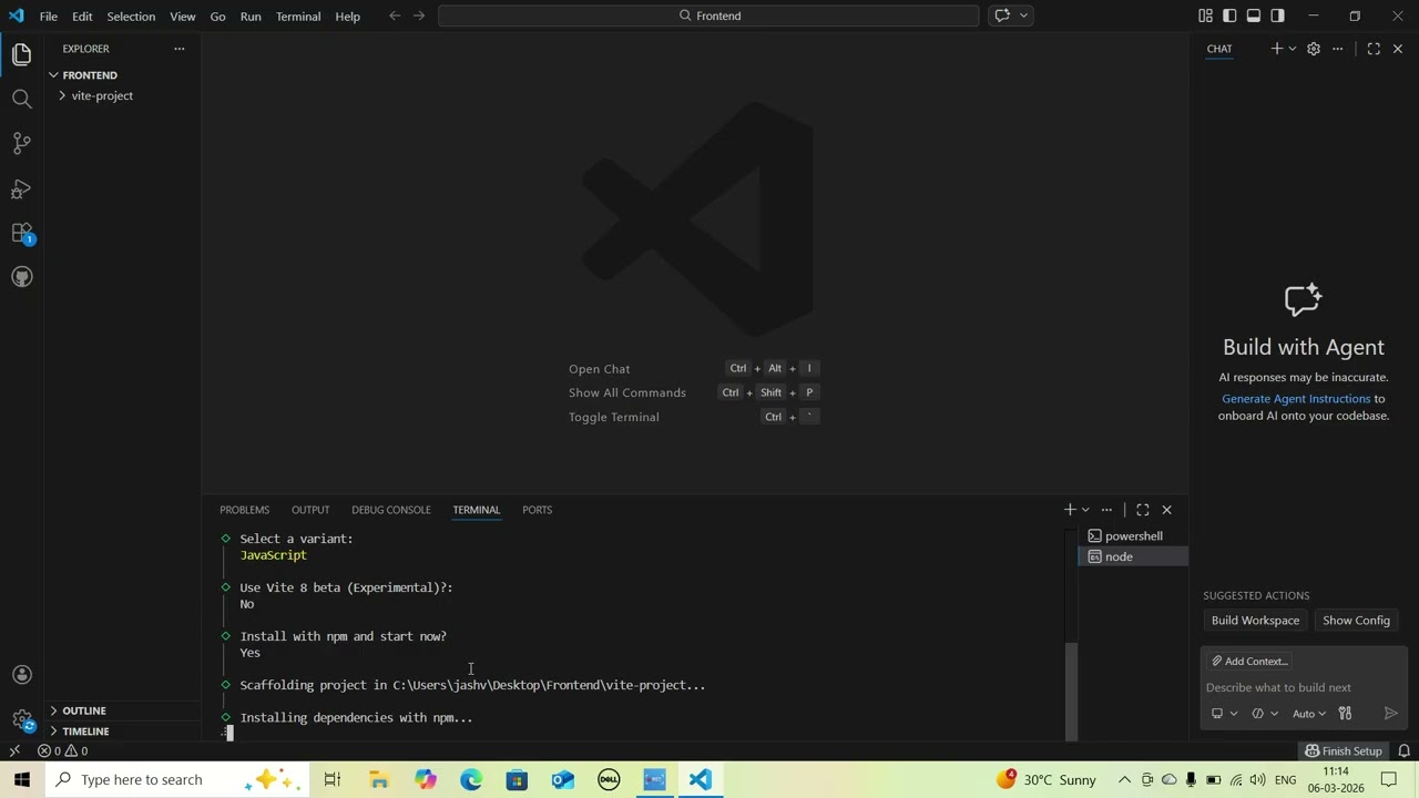 How to install React 