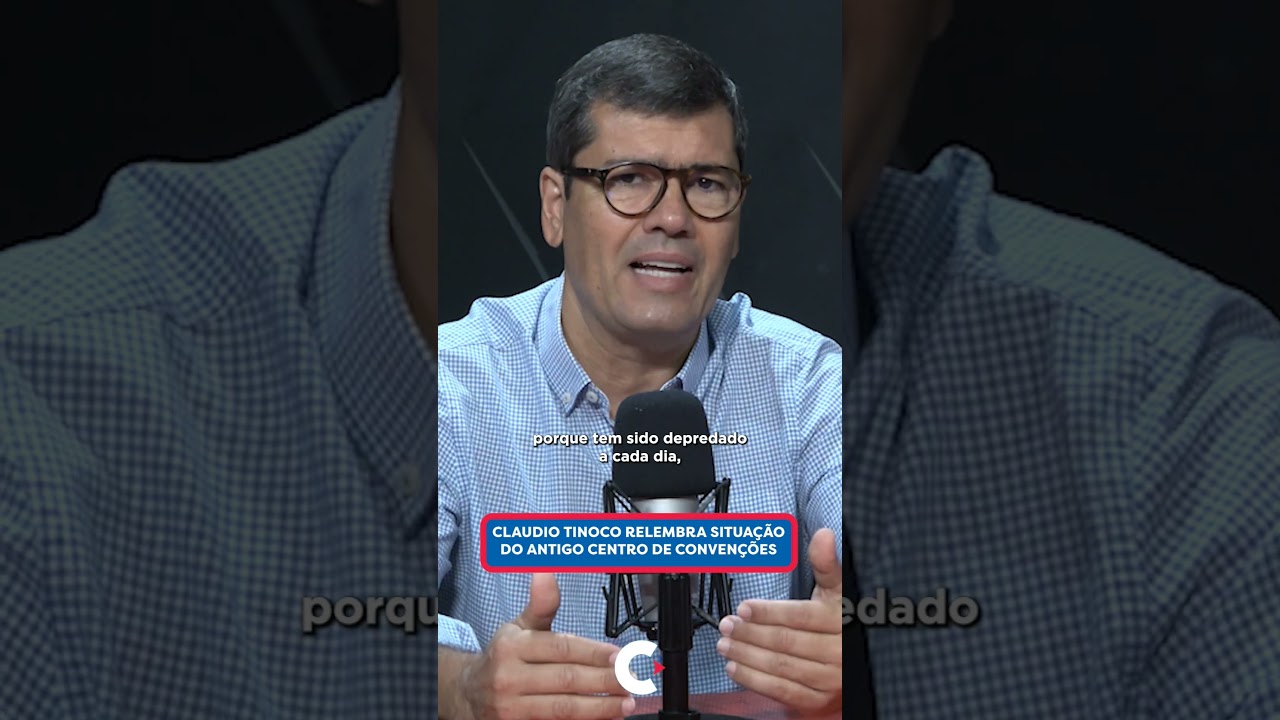 Vereador Claudio Tinoco fala sobre antigo Centro de Conven&ccedil;&otilde;es 🎙 #centrodeconvencoes #governodabahia