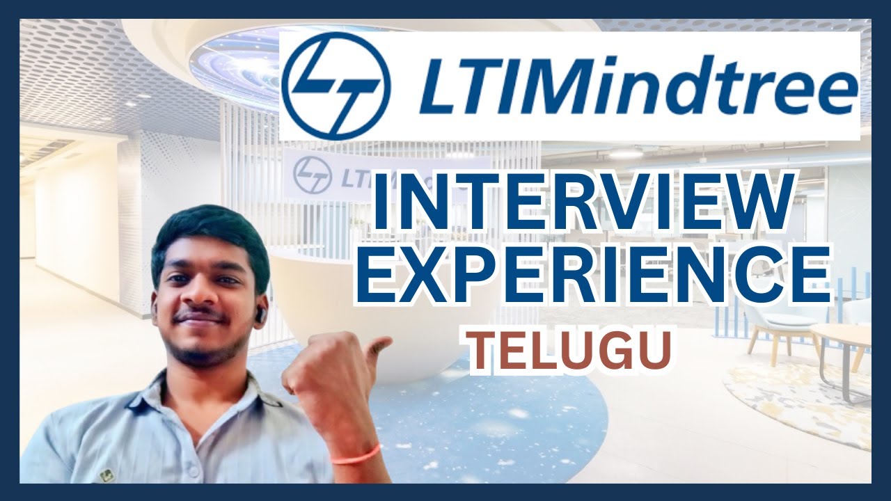 🎯LTI Mindtree Interview Experience | Online Test + Technical Round | Telugu | Full Process Explained