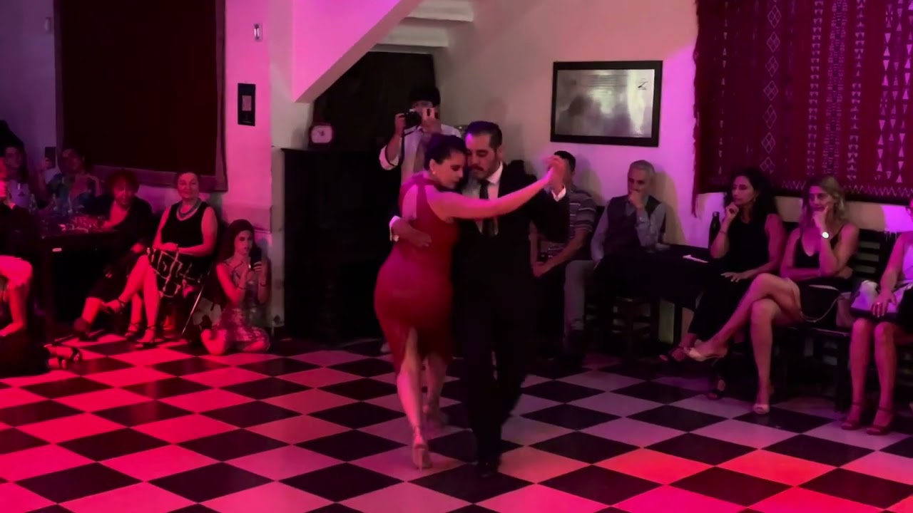 Mara Oviedo and Sebastián Fernández @ La Mordidita Tango 17JAN25 Subscribe🔔 #milonguerotv #tango