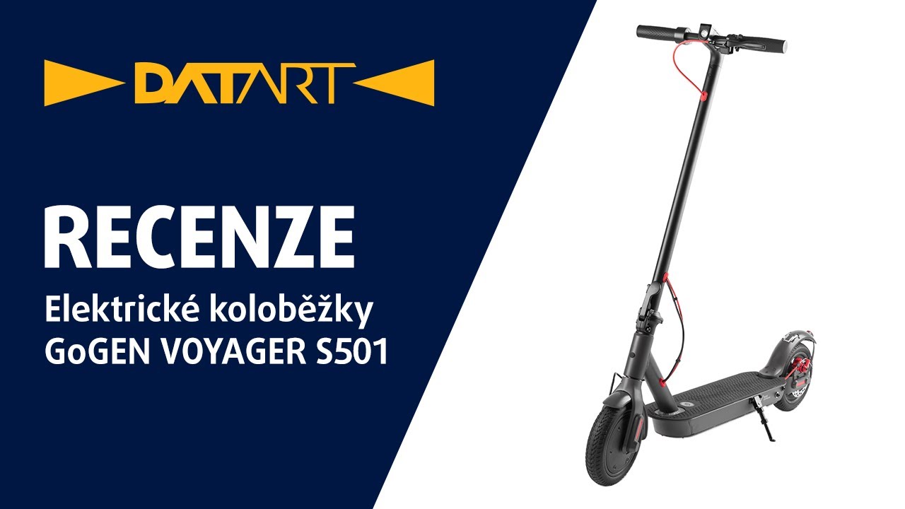 Elektrické koloběžky GoGEN VOYAGER S501 | recenze