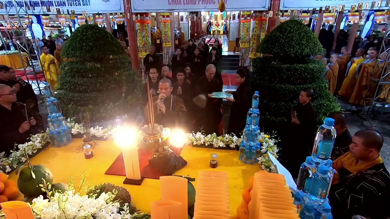 Tam Thời Hệ Niệm - Đệ Nhất Thời , Đệ Nhị Thời  -  Chùa Long Phước Thọ ( Đạo Tràng ADIDAPHAT )