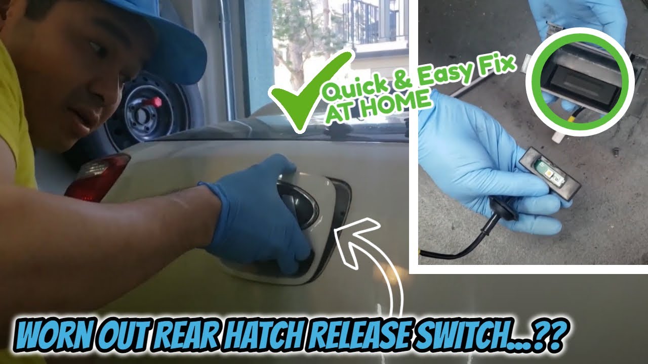 [DIY Car Maintenance] How to Replace a Rear Hatch Release Switch for Kia Rio5: Before & After!