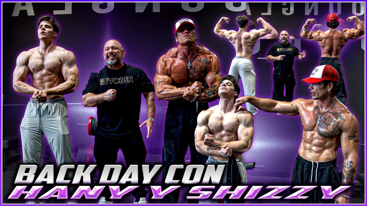 Entreno Espalda con Shizzy y Hany y esto pasa: