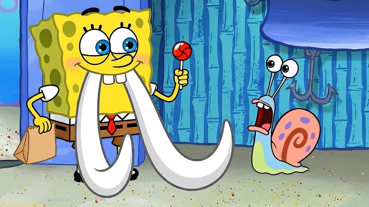 SpongeBob but it`s ruined by AI