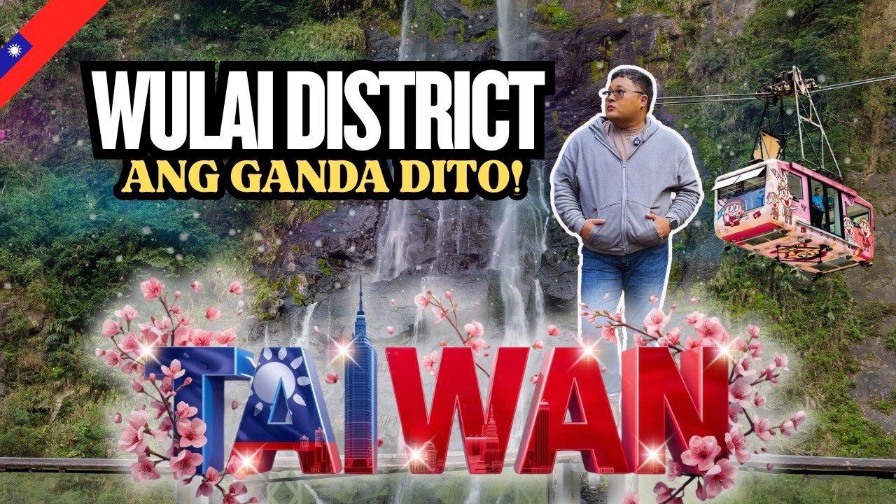 🇹🇼 Taiwan | Wulai Day Trip Experience: Waterfalls, Cable Car & Old Street | EP 3