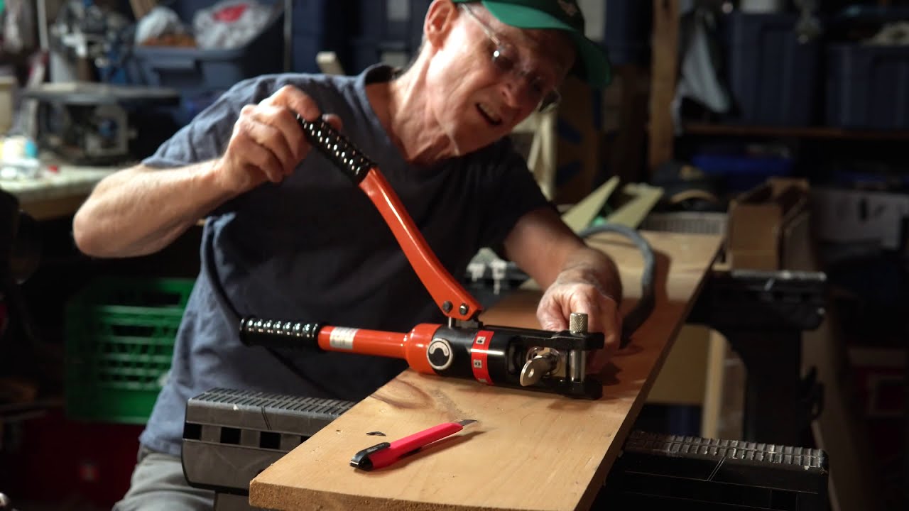 Hydraulic Crimping lug to  Cable