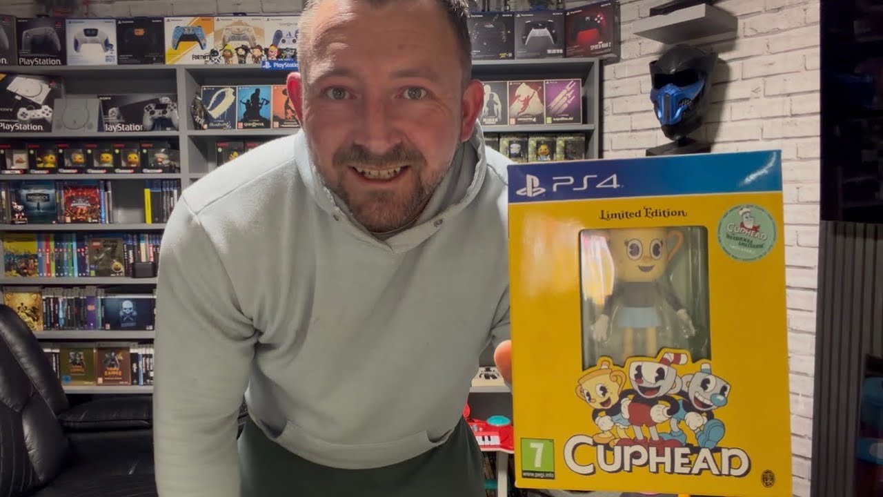 Opening Cuphead Limited Edition and starting the Platinum
