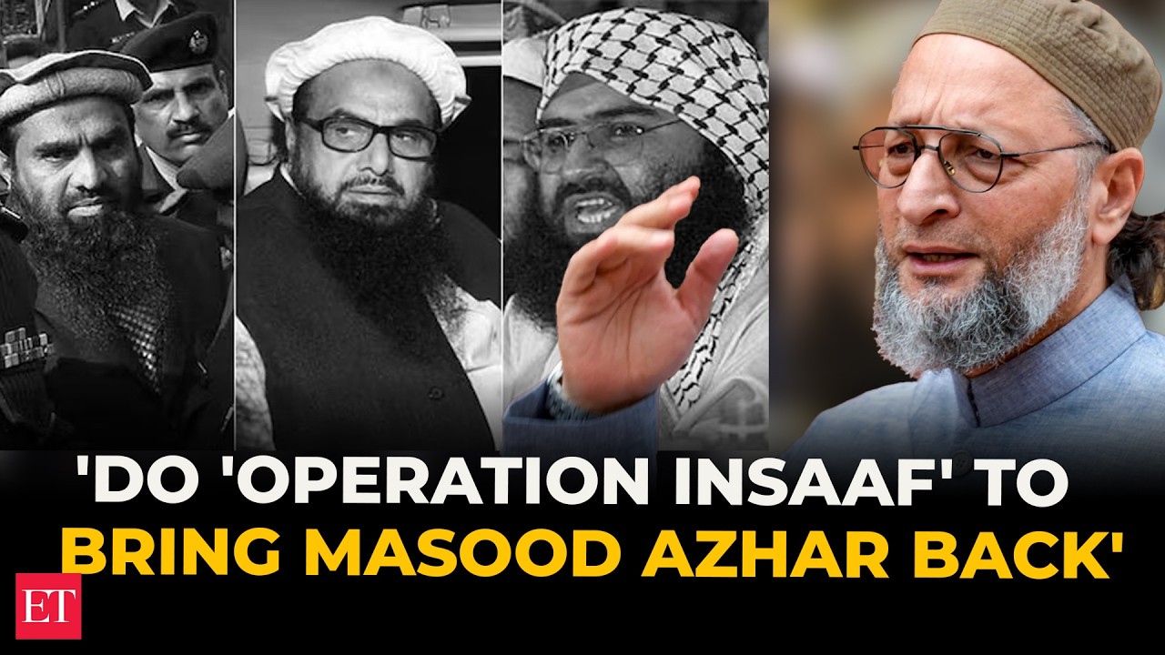 &lsquo;Operation Insaaf&rsquo; | Owaisi urges Modi govt to conduct a military sweep like US...' to bring...