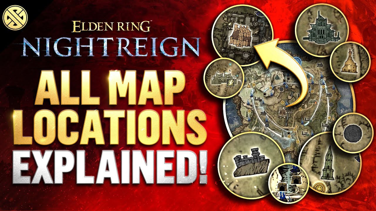 ОБЪЯСНЕНИЕ КАЖДОЙ ЛОКАЦИИ В Elden Ring Nightreign &mdash; Полное руководство по карте Лимвельда!
