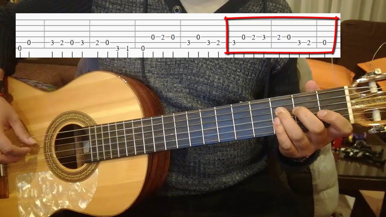 Aromeñita Punteo y Rasgueo Guitarra