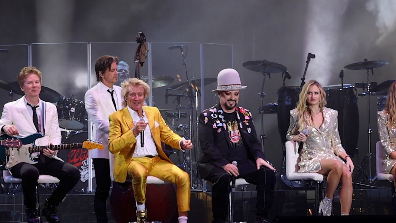 Rod Stewart & Boy George - The Killing Of Georgie  - Badminton Estate July 2nd 2023