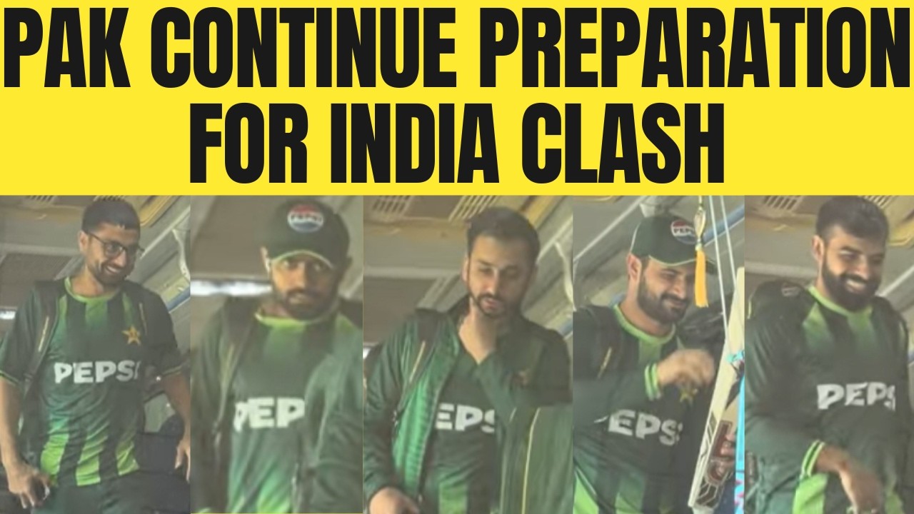 Live from Colombo- Pakistan arrive for practice one day ahead of India match at T20 World Cup