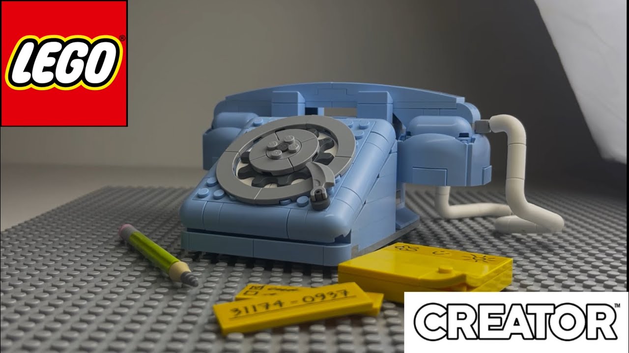 LEGO Creator 31174 Retro Telephone | Speed Build and Review!