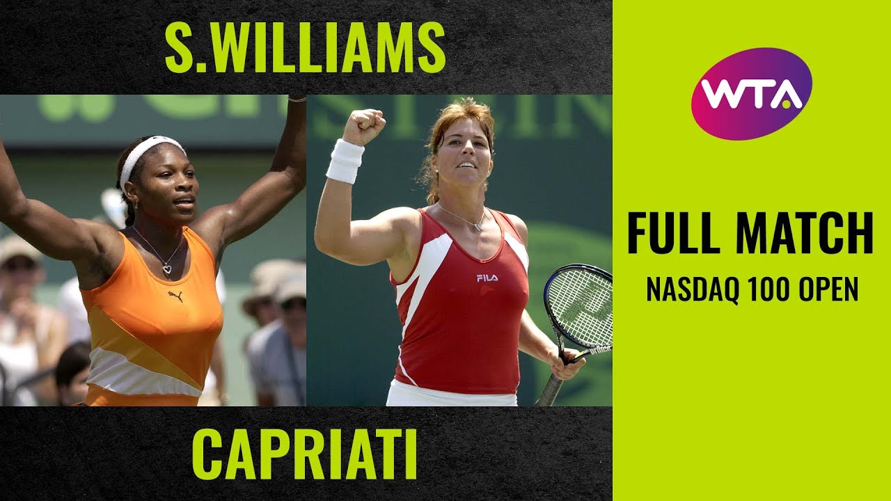 Serena Williams vs. Jennifer Capriati | Full Match | 2003 Nasdaq 100 Open Final