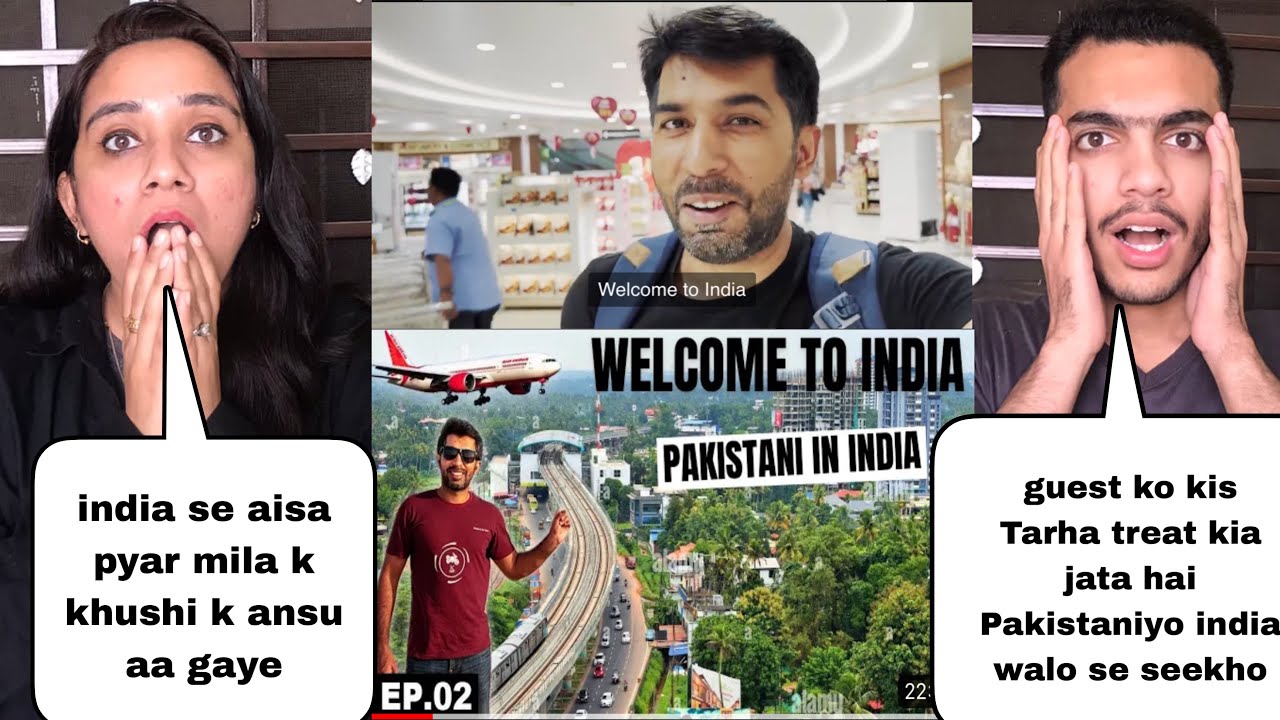 Pakistani Landed in INDIA 🇮🇳 | Pakistani on Indian tour | kochi india |Pakistani Reaction