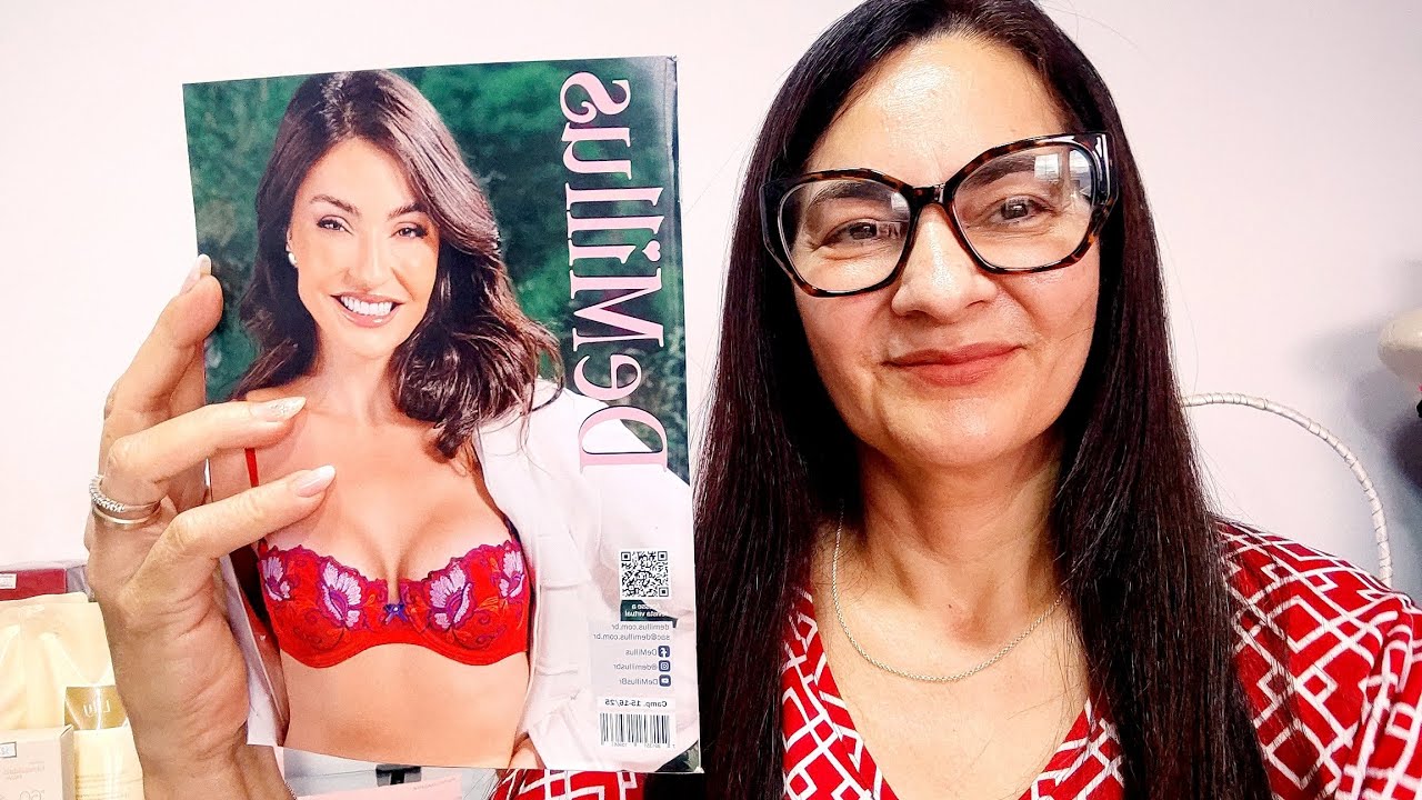 Abertura da Caixa Demillus Total conforto em lingerie canp 16/❤️ #demillus 