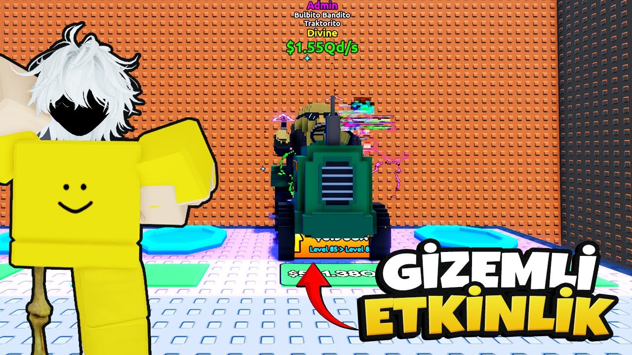 GİZLİ ETKİNLİKTEN EN GÜÇLÜ BRAİNROTU ÇIKARDIM! - Escape Tsunami For Brainrots!