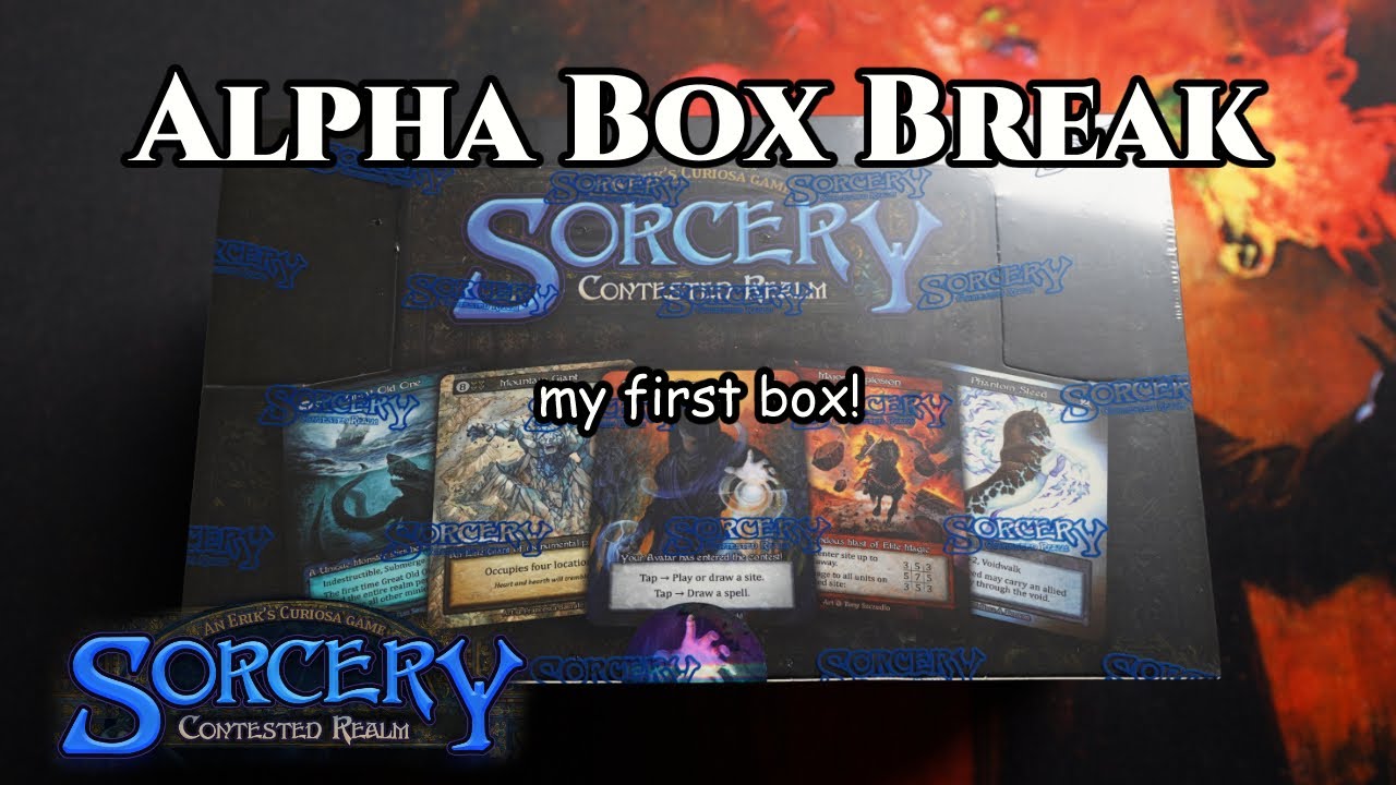Sorcery TCG Alpha Box Break (01/30)