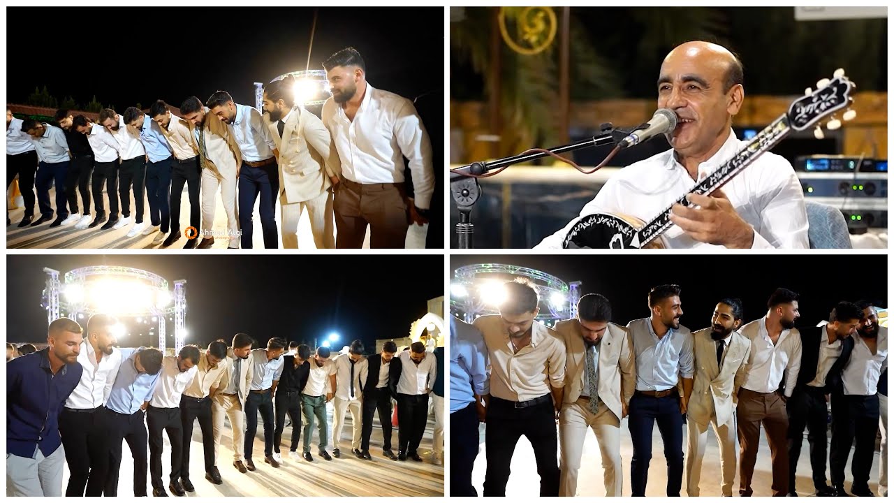 ‪رقص كردي زفاف نيجرفان و اية | الفنان فواز حسين