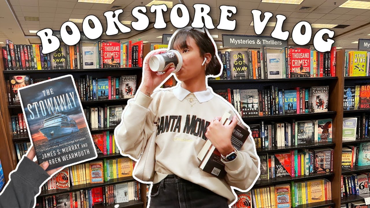 BOOKSTORE VLOG 📖 book shopping at barnes & noble + book haul 2022