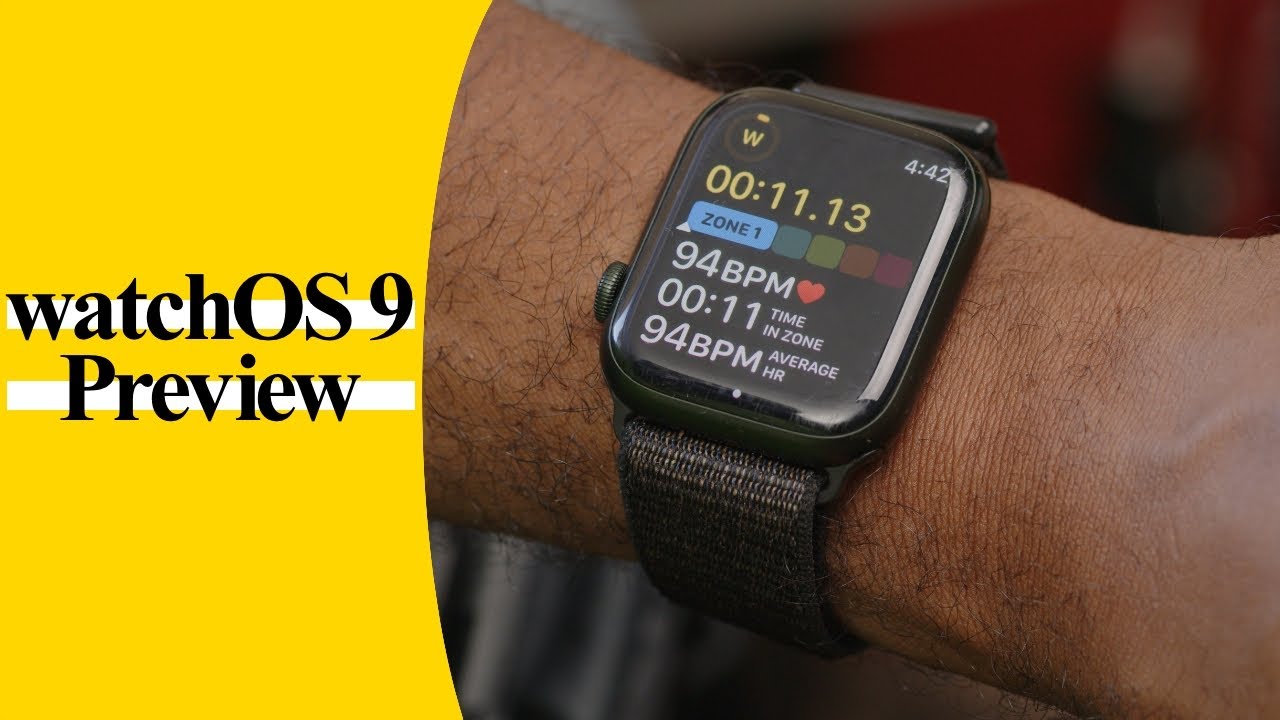 watchOS 9 Preview: A Health Management LEVEL UP!