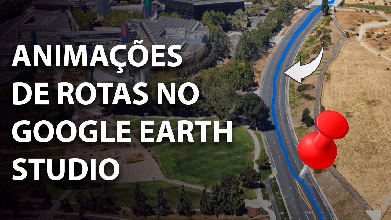 Google Earth Studio tutorial | Rotas em Mapas