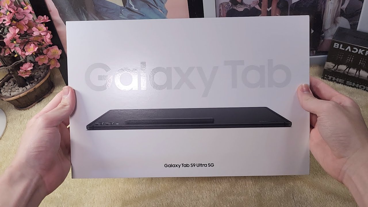 samsung galaxy Tab S9 Ultra 5g 2024 Un-Aesthetic unboxing