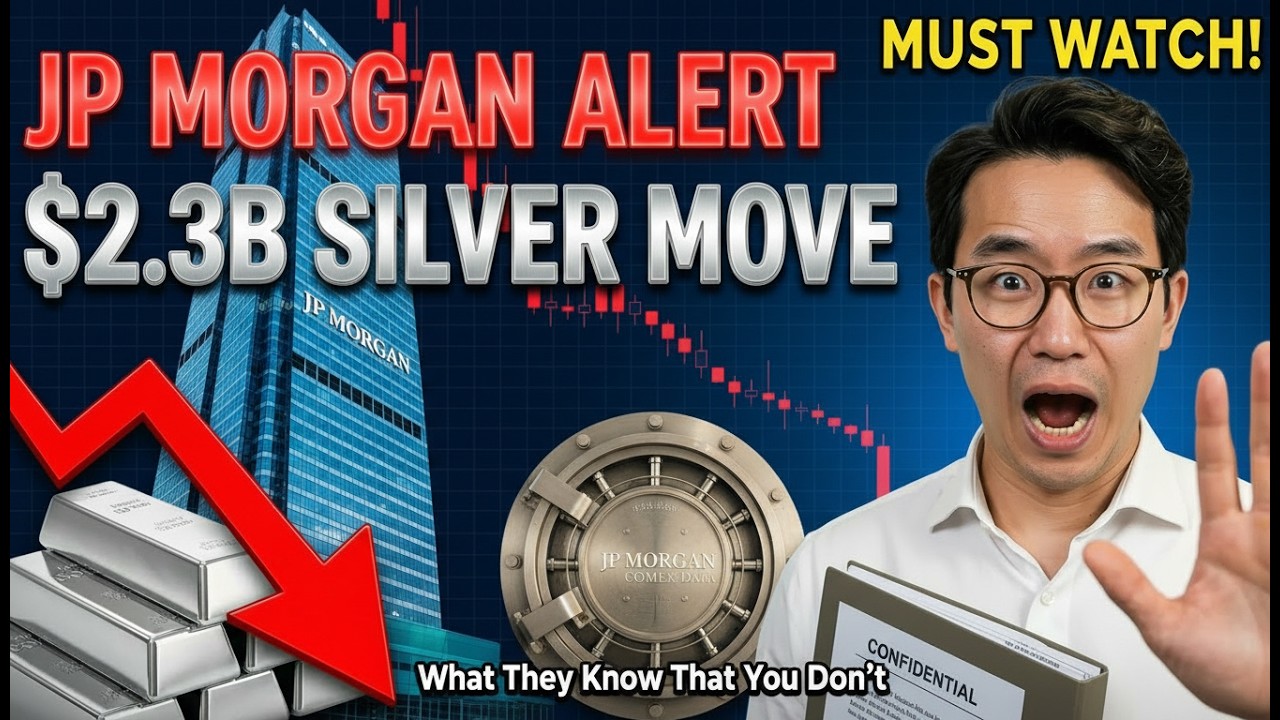 BREAKING: JP Morgan Just Moved $2.3 Billion in Silver — What Do They Know That You Don't?