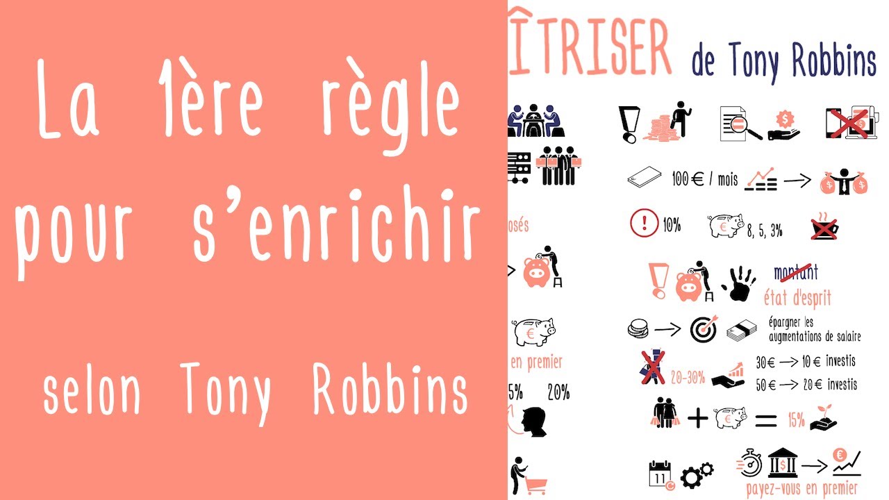 La 1ère règle pour devenir riche : L’argent, l’art de le maîtriser de Tony Robbins
