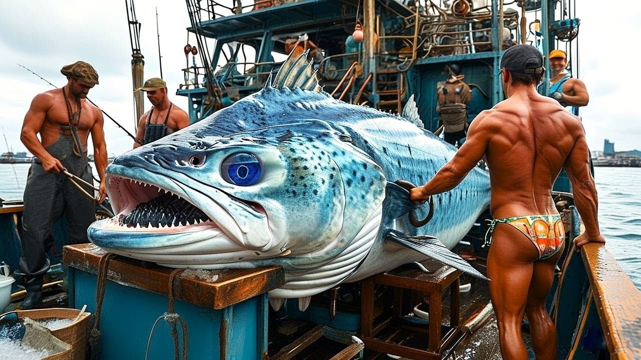Inside the Fastest Cod Catch: Massive Net Hauls & High-Tech Factory Processing Revealed!