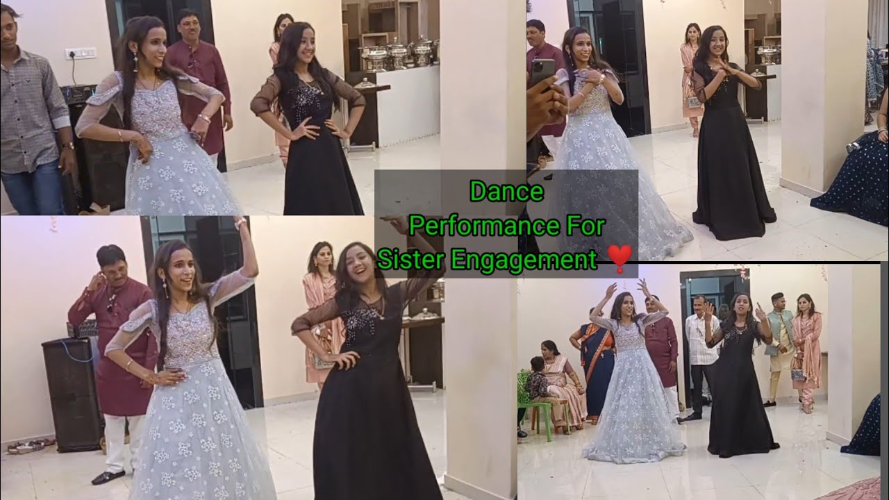 Dance Performance For Sister Engagement ❣️//For Didi 💕Jiju ❣️#dance #performance #engagement#sister