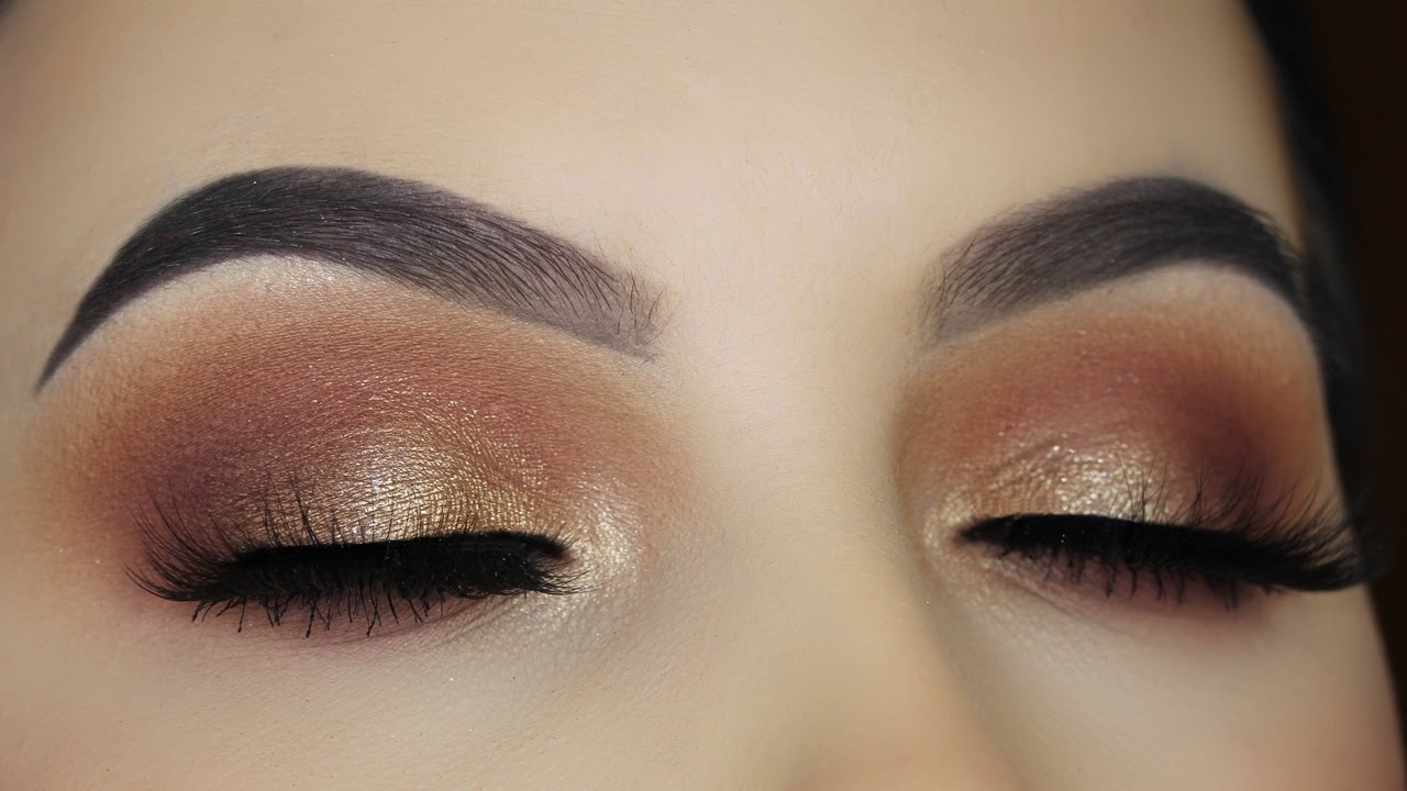 Warm Brown Makeup Tutorial - FALL MAKEUP LOOK