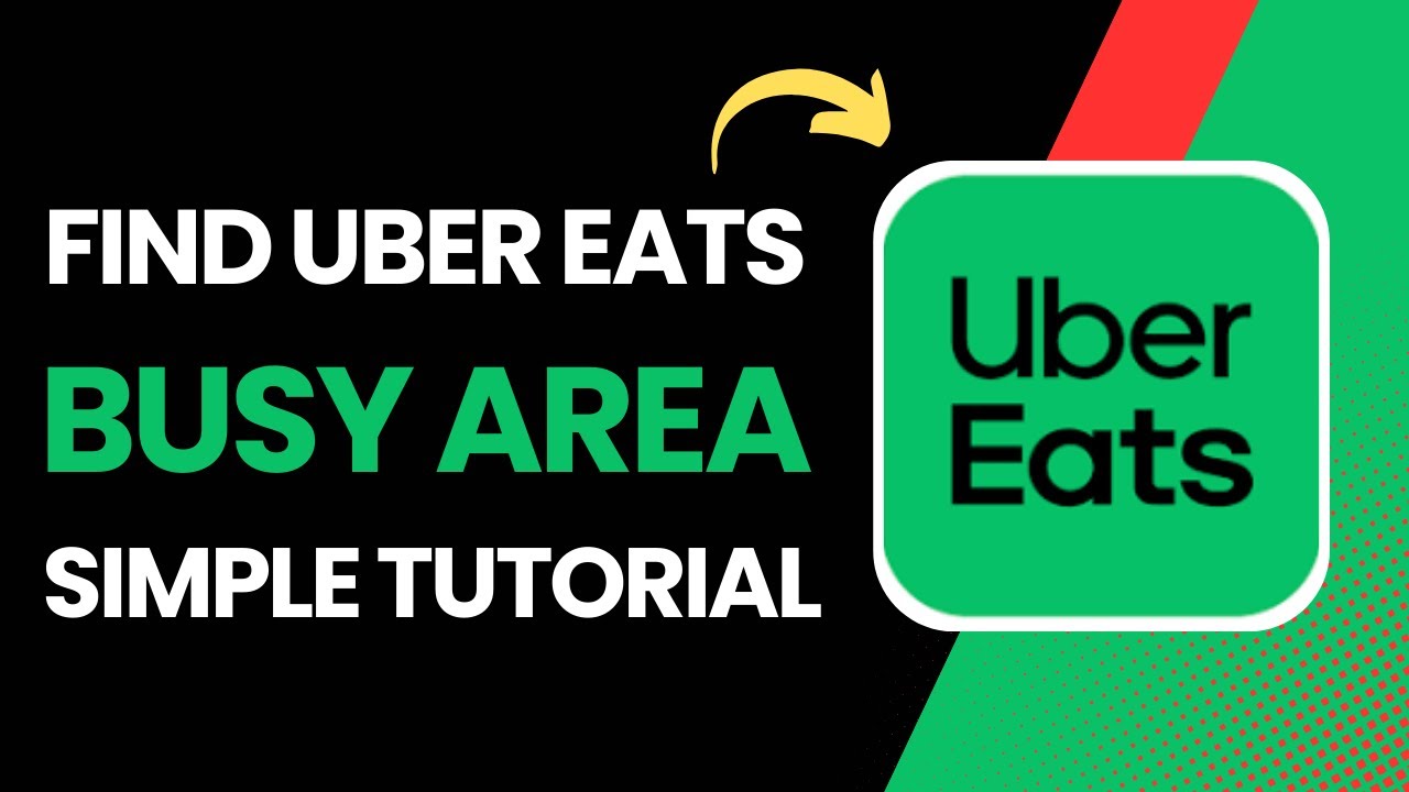How To Find Uber Eats Busy Area (2025) !