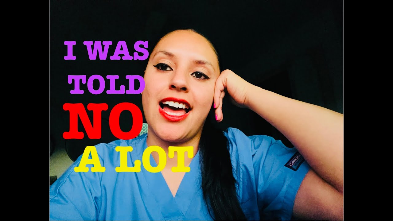 Before my Phlebotomy job I was told no No NO many times