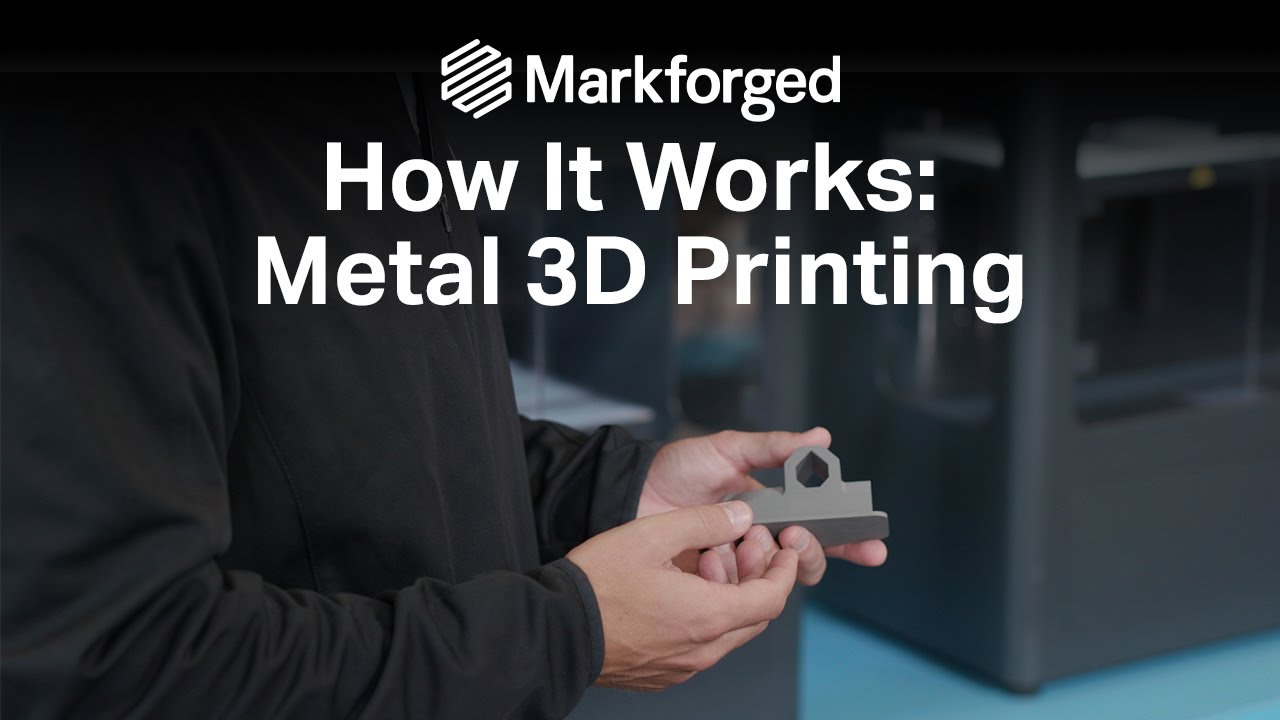 Пошаговое руководство по 3D-печати металлом | Markforged Metal X