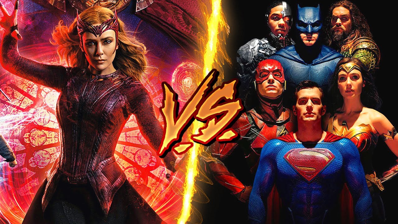 Scarlet Witch VS Justice League | BATTLE ARENA | Doctor Strange in the Multiverse of Madness | DCEU