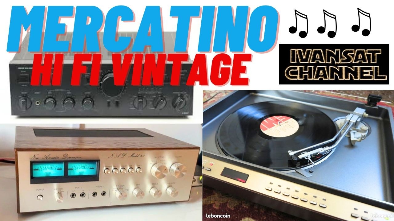 mercatino dell'usato hi fi vintage di marzo