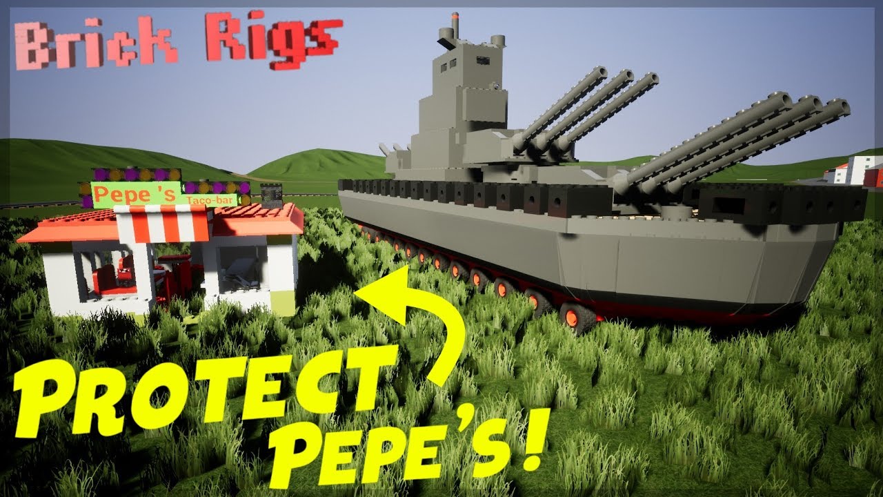 Battle Ship WAR!! PROTECT YOUR PEPE'S!!! - Brick Rigs Multiplayer Gameplay