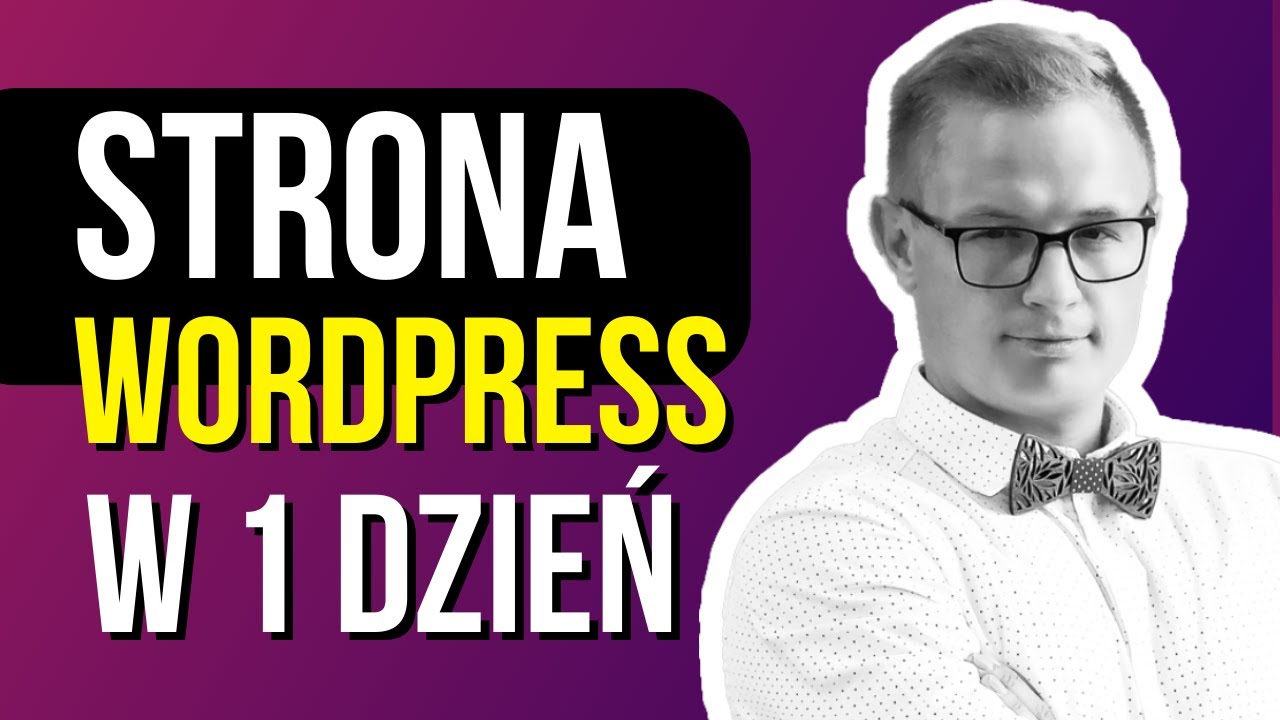 🔴 Jak Zrobić Stronę Internetową w WordPress 2024 | Strona Na WordPress Gutenberg