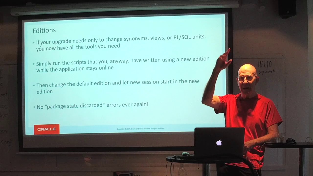 Bryn Llewellyn - Edition-Based Redefinition - Lesson 3 part 1