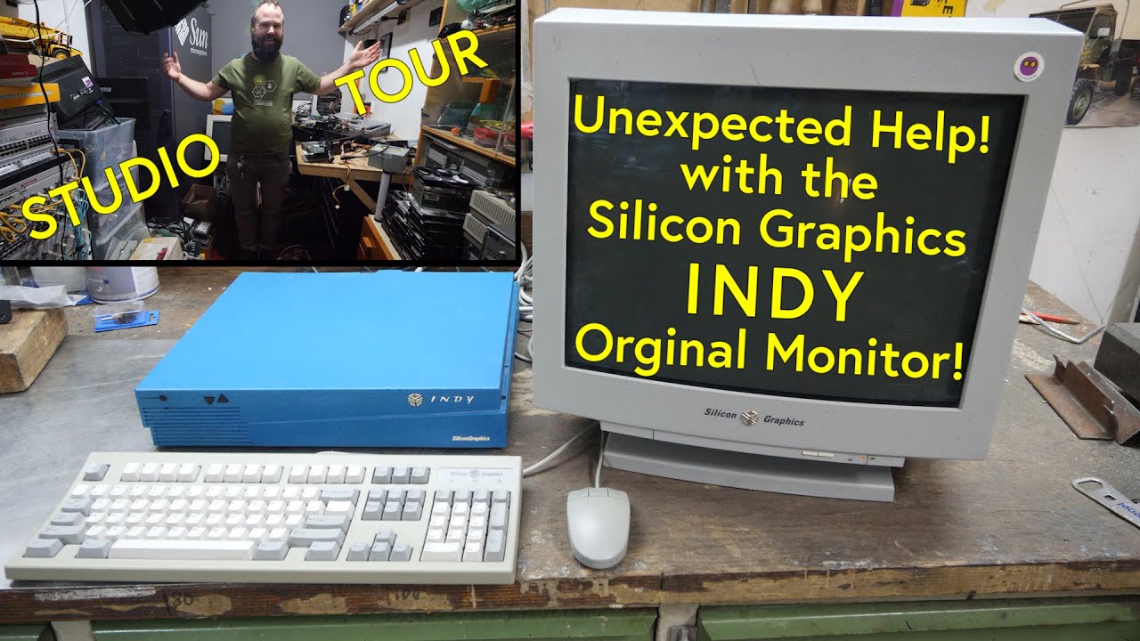 Я получил монитор для SGI Indy! — Обзор студии