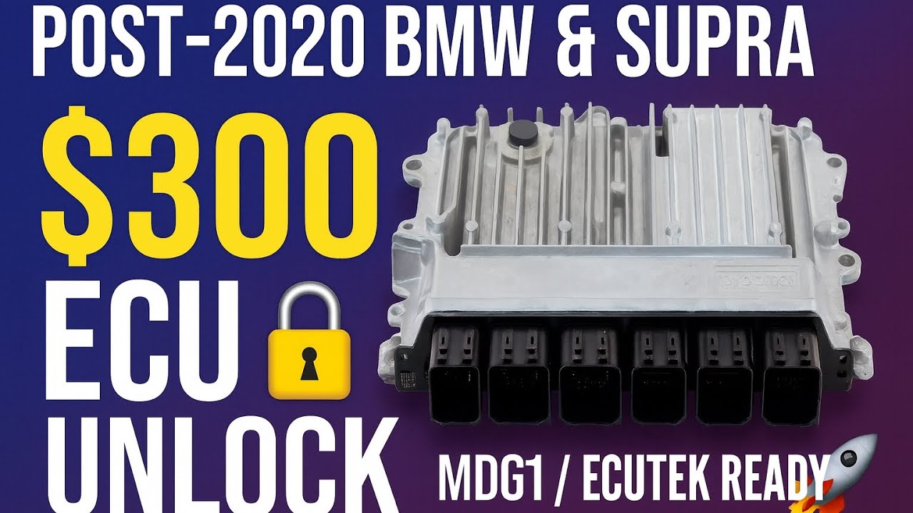 РАЗБЛОКИРОВКА DME ЗА 300 ДОЛЛАРОВ для BMW и Supra после 2020 года! Теперь поддерживается ECUtek!