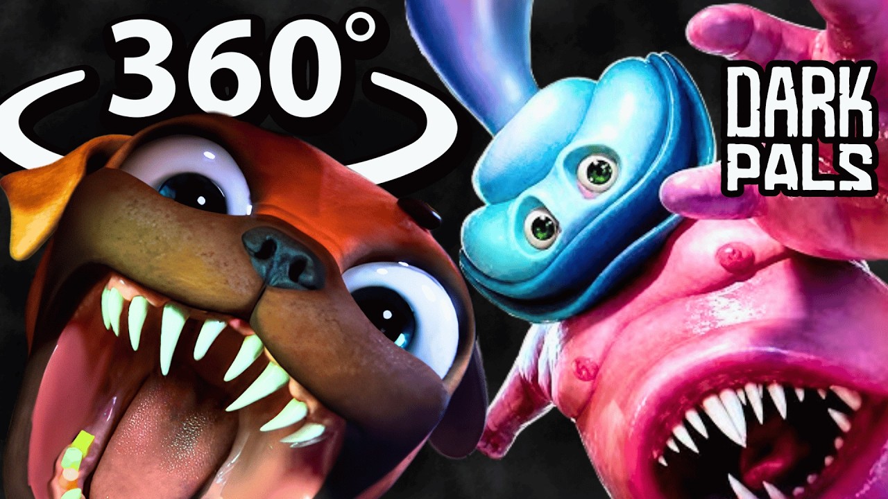 360&deg; DARK PALS | ALL JUMPSCARES & BOSSES in VR