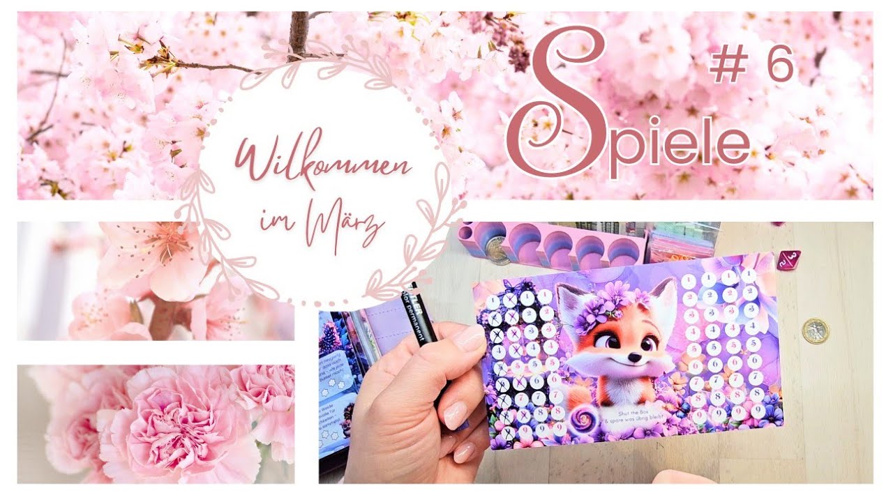 Sparspiele März 🌷 Teil 6🌸 #minimi 🎀 #sparen 