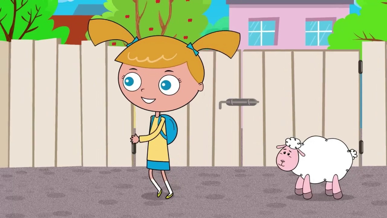 Bhí uan beag ag Máire  (mary had a little lamb in Irish language) nursery rhymes as gaeilge