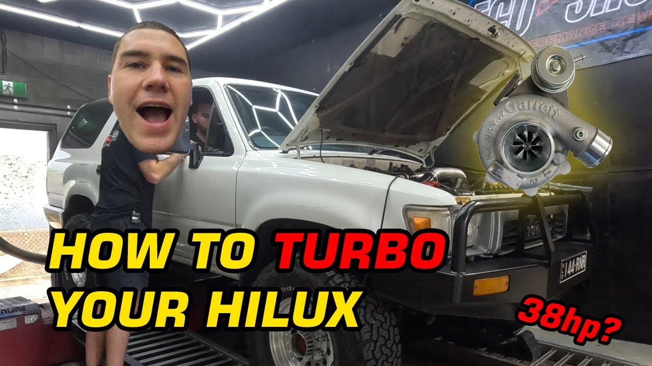 How To TURBO Your LN106 Toyota Hilux | Dyno Results!