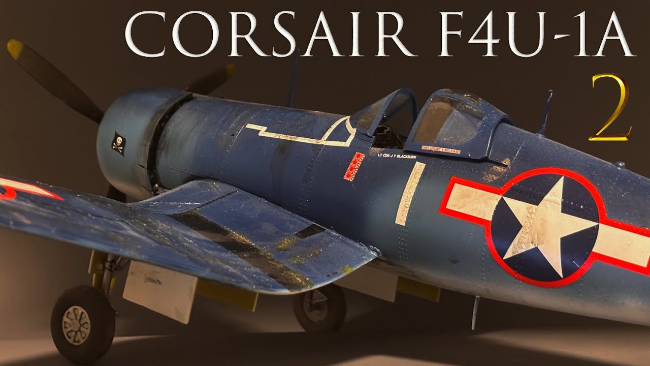Revell F4U-1A Corsair 1/32  - Part 2 | Paint, Detail  & Kit Comparison