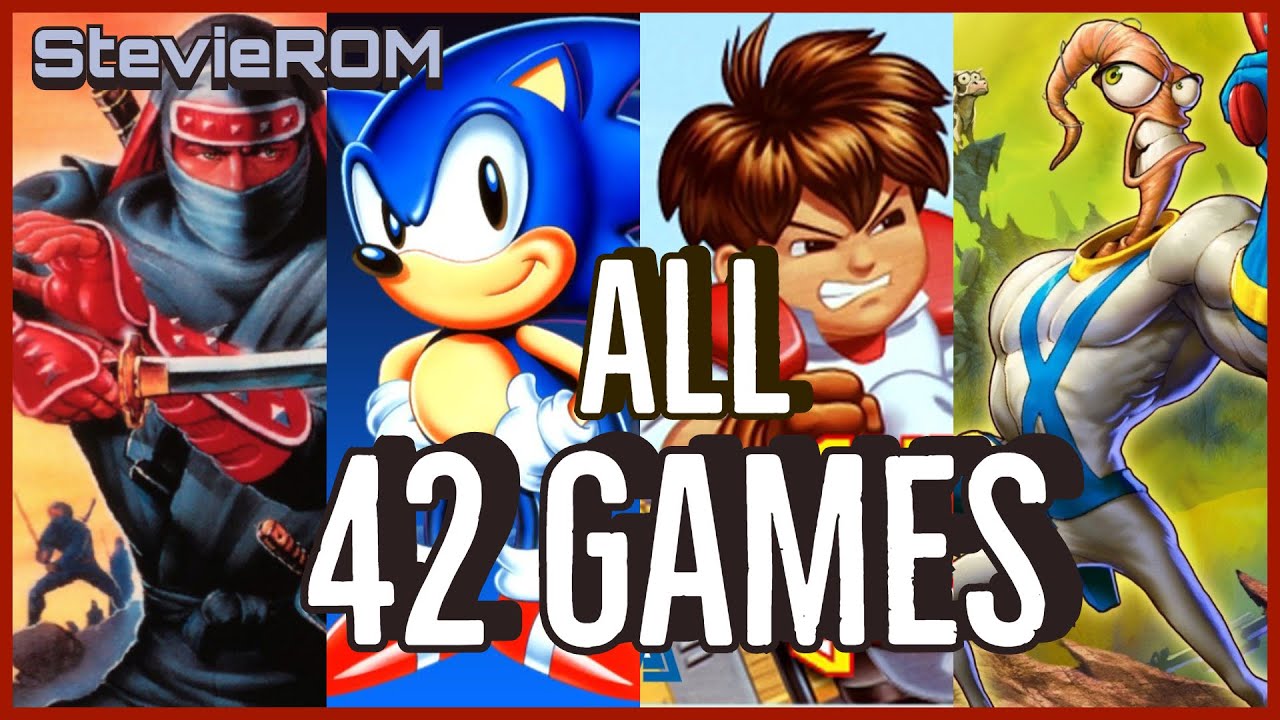 Sega Mega Drive/Genesis Mini Console / All 42 Games Revealed!