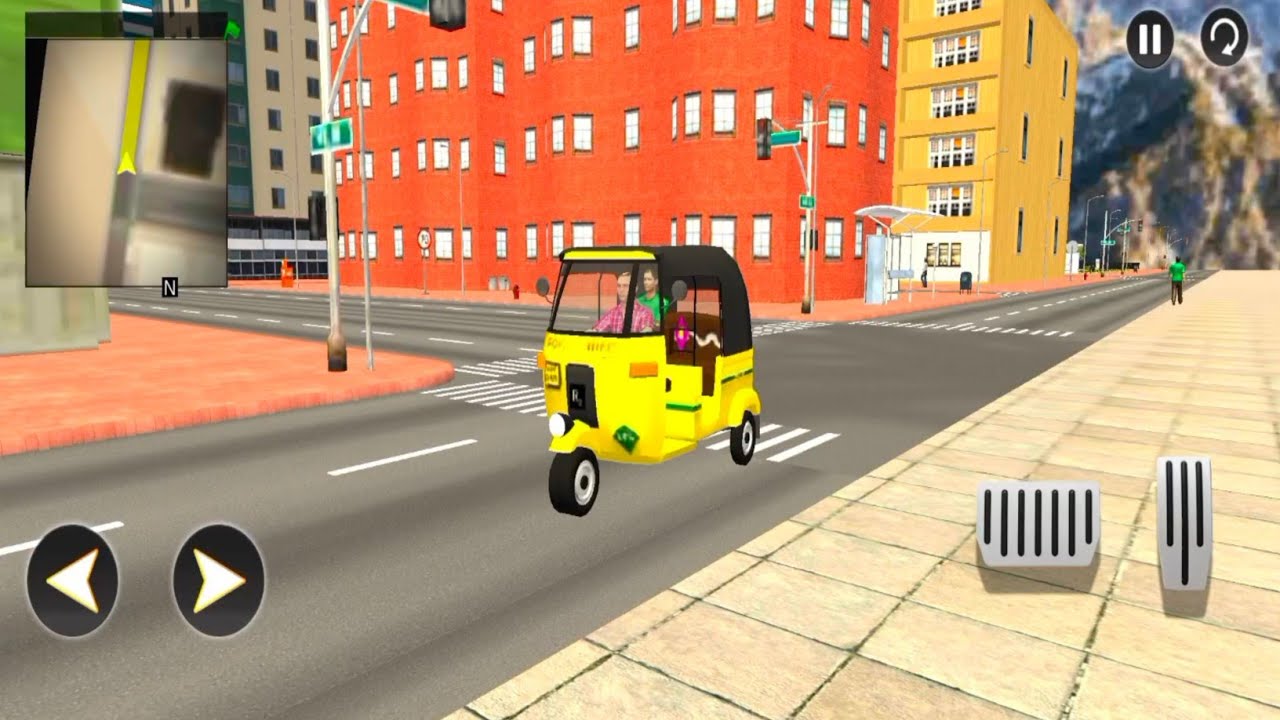 Tuk Tuk Rickshaw Wala Auto Gameplay (Android iOS) Game video @techgaming2.1